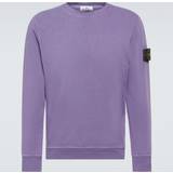 Stone Island Kläder Stone Island Cotton jersey sweatshirt purple