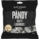 Svart te Lakrits Pandy Salty Liquorice Candy 50g 1pack