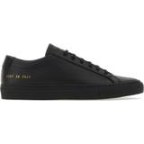 Common Projects Skor Common Projects Black Leather Original Achilles Sneakers