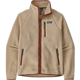 Fårskinn Kläder Patagonia Men's Retro Pile Fleece Jacket - El Cap Khaki w/Sisu Brown