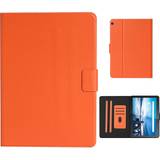 Gula Datortillbehör Lenovo Tab M10 Simple Themed Leather Case Orange Orange