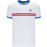 Sergio Tacchini Herr T-shirts & Linnen Sergio Tacchini Supermac T-shirt - White/Blue