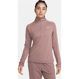 Nike Bruna - Dam Kläder Nike Dri-FIT Pacer Women's 1/4-Zip Sweatshirt Purple UK 12–14