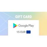 Google play gift card Google Play Gift Card standard edition 15 EUR