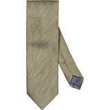 Silke/Siden Kläder Eton Solid Silk Linen Tie Herr Slipsar
