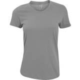 American Apparel Dam Kläder American Apparel S, Heather Forest Womens/Ladies Plain Short Sleeve T-Shirt Green