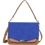Noella Blanca Multi Compartment Bag - Blue/Taupe