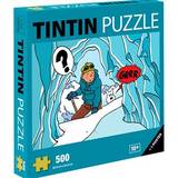 Pussel Tintin i Tibet, inklusiv plakatPuslespil – 500 Brikker