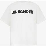 Jil Sander Herr Kläder Jil Sander Off-White Printed T-Shirt NATURAL