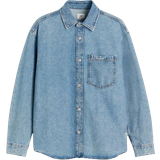 H&M Overshirt in Denim Regular Fit - Denim Blue