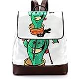 Cactus Personalized Backpack - White