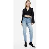 H&M Dam Jeans H&M Dam Blå Mom Loose-fit High Ankle Jeans