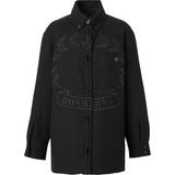 Dam - Ull Jackor Burberry Embroidered Layered Jacket - Black