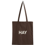 Bruna Tygkassar Hay Tote Bag - Dark Brown