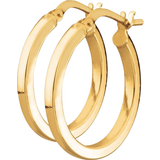 Ringörhängen Guldfynd Earrings - Gold