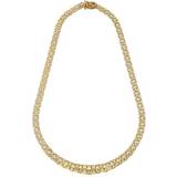 Förlovningsringar Halsband Guldfynd X Link Necklace - Gold