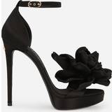 Dolce & Gabbana Skor Dolce & Gabbana Satin platform sandals