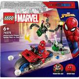 Hinkar Leksaker Lego Marvel Motorcycle Chase Spider Man Vs Doc Ock 76275