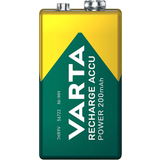 9V (6LR61) Batterier & Laddbart Varta Recharge Accu Power 9V 200mAh