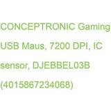 Conceptronic Gamingmöss Conceptronic DJEBBEL03B 7D spelUSB-mus, 7
