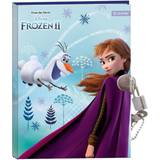 Kontorsmaterial Disney Frozen Dagbok Anteckningsbok lås 2
