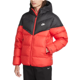 Nike Herr - Vinterjackor Nike Windrunner PrimaLoft Men's Storm FIT Hooded Puffer Jacket - Black/University Red/Sail