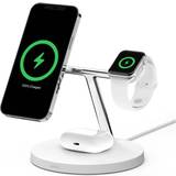 QI - Trådlösa laddare Batterier & Laddbart Belkin BoostCharge Pro 3-in-1 Wireless Charger with Official MagSafe Charging 15W WIZ017ttWH