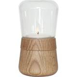 Bruna - Ek Ljusstakar, Ljus & Doft Andersen Spinn Natural LED-ljus 20cm
