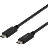 USB-kabel - Vita Kablar Deltaco USB C - USB C M-M 1m