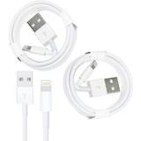Iphone laddare lightning iPhone Charger Compatible 2-pack