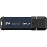 Silicon Power SSDs - USB 3.2 Gen 2 Hårddiskar Silicon Power MS60 SSD 250GB USB 3.2 Gen 2