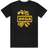 Oasis Kläder Oasis Drawn Logo T Shirt Black