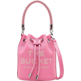 Rosa Bucketväskor Marc Jacobs The Leather Bucket Bag - Petal Pink