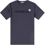 Moncler Blåa - Bomull Kläder Moncler COLLECTION T-shirt avec logo