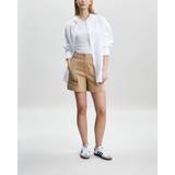 Moncler Elastan/Lycra/Spandex Kläder Moncler Shorts Gabardine Beige FR EUR 40
