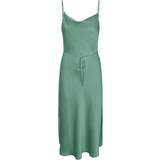 Gröna - Långa klänningar Y.A.S Yasthea Strap Long Dress S. Noos Dam Maxiklänningar