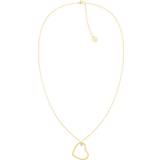 Tommy Hilfiger Halsband Tommy Hilfiger Heart Necklace - Gold/Transparent