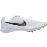 Nike Konstgräs (AG) - Unisex Löparskor Nike Rival Distance - White/Metallic Silver/Pure Platinum/Black