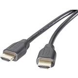 SpeaKa HDMI-kablar SpeaKa Professional HDMI Cable HDMI-A plug, HDMI-A plug 1m