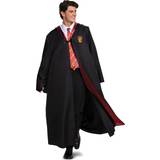 Trollkarlar - Unisex Dräkter & Kläder Disguise Gryffindor Robe Adult Deluxe
