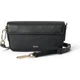 Skinn - Svarta Handväskor ecco Medium Pinch Bag Size One Leather Black