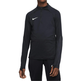Långa ärmar Sweatshirts Nike Older Kid's Dri-FIT Strike Football Drill Top - Black/Black/Anthracite/White
