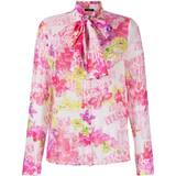 Versace Dam Skjortor Versace Silk Printed Shirt - Pink