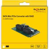 Pcie to sata DeLock 95264