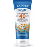 Badger Hudvård Badger Sport Mineral Sunscreen Cream SPF40 87ml