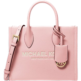 Michael Kors Mirella Small Pebbled Leather Crossbody Bag - Powder Blush Multi