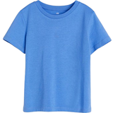 H&M Barnkläder H&M Kid's Cotton T-shirt - Blue