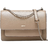 Bruna - Skinn Axelremsväskor DKNY Bryant Chain Flap Handbag - Brown