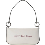 Calvin Klein Sculpted Shoulder Bag - White