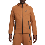 Nike Men's Sportswear Tech Fleece Windrunner Full-Zip Hoodie - Light British Tan/Black